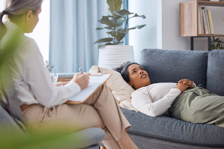 A welcoming and calming therapy environment